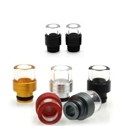 Επιστόμιο Aluminum και Glass Drip Tip 510